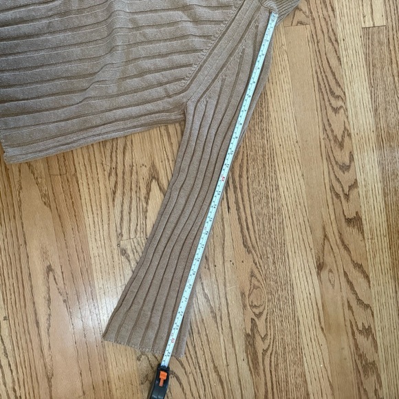 TOPSHOP Camel Ribbed Turtleneck Sweater – Size 6 (S/M) - Picture 9 of 11